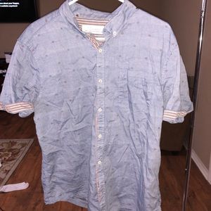 7 Diamonds short sleeve button up